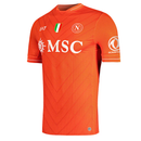 Camisa Napoli 2025/26 Goleiro Laranja