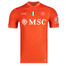Camisa Napoli 2025/26 Goleiro Laranja