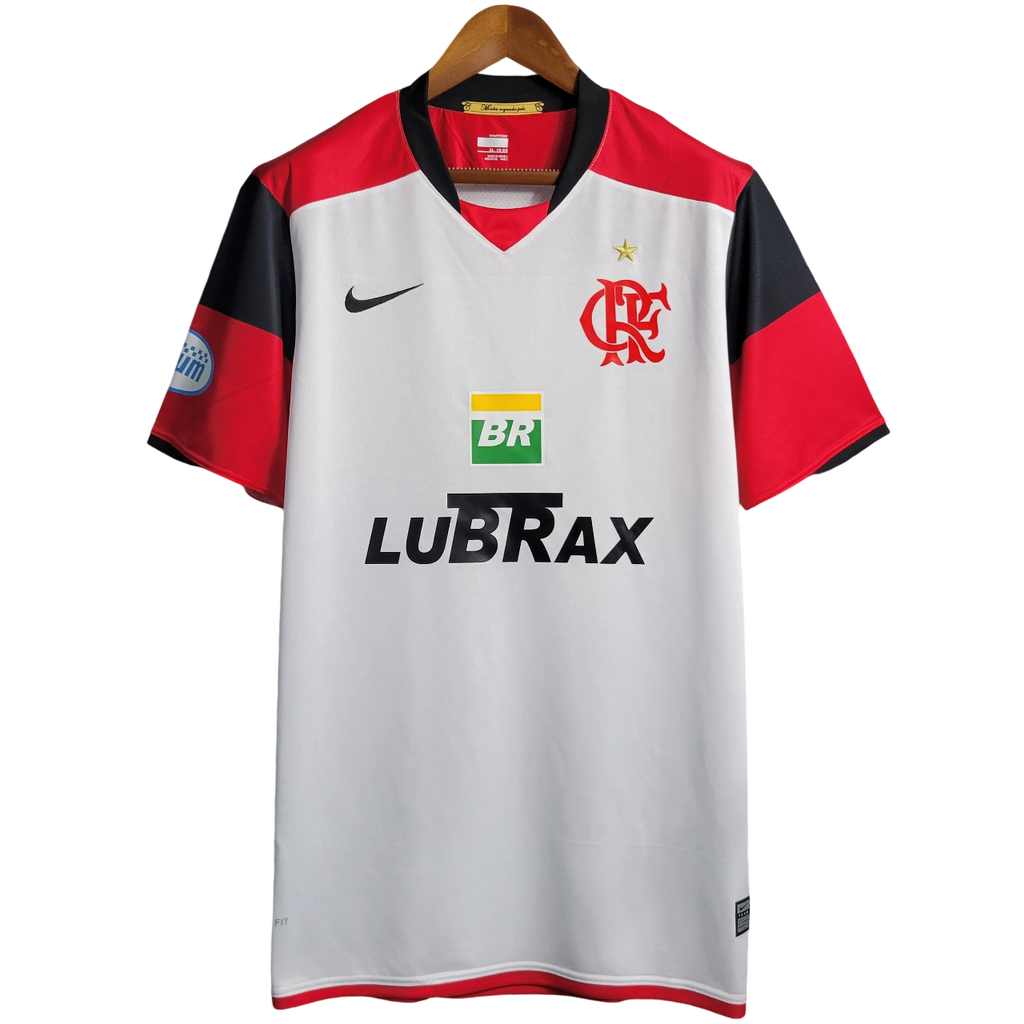 Camisa Retrô Flamengo Away 2008/09 Masculino - Branco