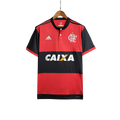 Camisa Retrô Flamengo Home 2017/18 Masculino - Preto e Vermelho