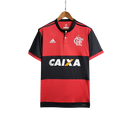 Camisa Retrô Flamengo Home 2017/18 Masculino - Preto e Vermelho