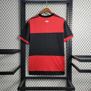 Camisa Retrô Flamengo Home 2017/18 Masculino - Preto e Vermelho
