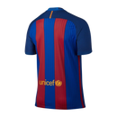 Camisa Retrô Barcelona I Home 2017/18 Nike Masculino Azul Grená