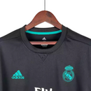 Camisa Retrô Real Madrid 2017/18 II Adidas Torcedor Preto