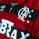 Camisa Retrô Flamengo Home 1992/93 Masculino - Preto e Vermelho