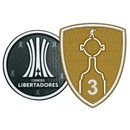 Patches Libertadores 3 Troféus