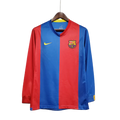 Camisa Manga Longa Barcelona 06/07 Nike - Grená