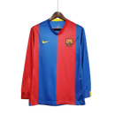 Camisa Manga Longa Barcelona 06/07 Nike - Grená