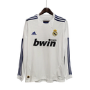 Camisa Manga Longa Real Madrid 10/11 Adidas - Branco