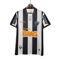 Camisa Atlético Mineiro Home Retrô 2013 Patch da Libertadores - Preta e Branca - Lupo