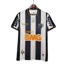 Camisa Atlético Mineiro Home Retrô 2013 Patch da Libertadores - Preta e Branca - Lupo