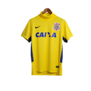 Camisa Corinthians Retrô 2014/15 Away Nike Masculina - Amarela e Azul