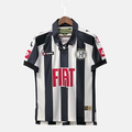 Camisa Atlético Mineiro Centenário Retrô 2008 Preta e Branca - Lotto
