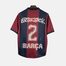Camisa Barcelona Cactus Jack Home 2000/01 Retrô
