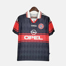 Camisa Bayern Retrô 1997/1999 Preta e Vermelha - Adidas