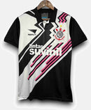 Camisa Corinthians Retrô 1995/96 Penalty Masculina - Preta, Branca e Rosa
