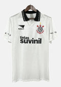 Camisa Corinthians Retrô 1995 Home Penalty Masculina - Branca e Preta