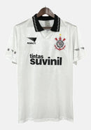 Camisa Corinthians Retrô 1995 Home Penalty Masculina - Branca e Preta