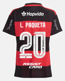 Camisa Flamengo I 2026 L. Paquetá N° 20