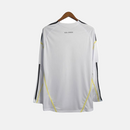Camisa Manga Longa Real Madrid Retrô 09/10 Adidas Masculino - Branco