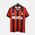 Camisa Milan Retrô 1993/1994 Vermelha e Preta - Lotto