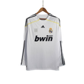 Camisa Manga Longa Real Madrid Retrô 09/10 Adidas Masculino - Branco