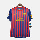 Camisa Retrô Barcelona NIke 2011/12 Masculino Azul e Grená