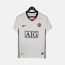 Camisa Retrô Manchester United Adidas 2008/09 Masculino Branco
