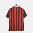 Camisa Retrô Milan I Home Adidas 2013/14 Masculino Vermelho e Preto