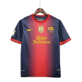 Camisa Retrô Barcelona Nike 2012/13  Masculino Azul Grená