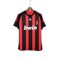 Camisa Retrô Milan Adidas 2008/09 Masculino Vermelha e Preta