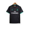 Camisa Retrô Real Madrid 2017/18 II Adidas Torcedor Preto