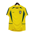 Camisa Retrô Seleção Brasileira I Home Nike 2002/03 Masculino Amarelo